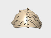 60x Shadow Wolf - Shoulder Insignia pack 3d printed