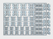 Storm Wolves - Flat Vehicle Insignia pack 3d printed