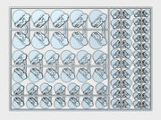 Red Moon - Flat Vehicle Insignia pack 3d printed