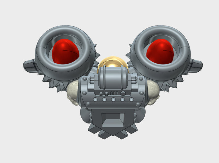 Spiked - Chordero Jetpacks (PM) 3d printed