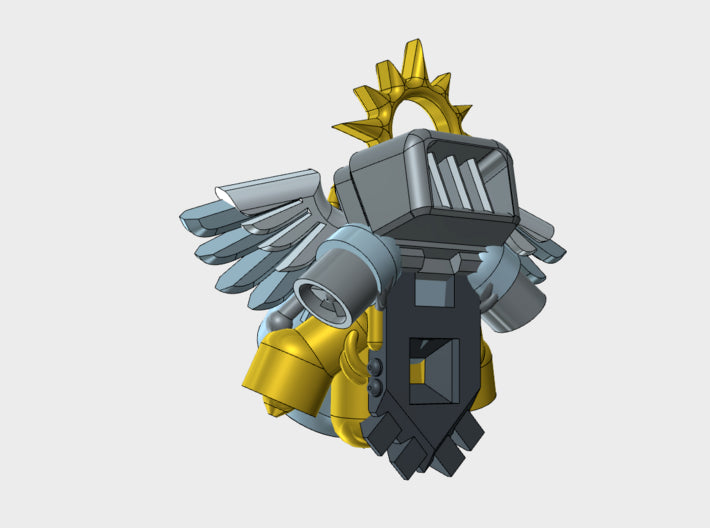 Angel Wing - Gryphus Jetpacks (PM) 3d printed
