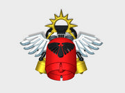 Blood Wing - Gryphus Angelwing Jetpacks (PM) 3d printed