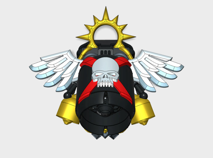 Death Team - Gryphus Angelwing Jetpacks (PM 3d printed