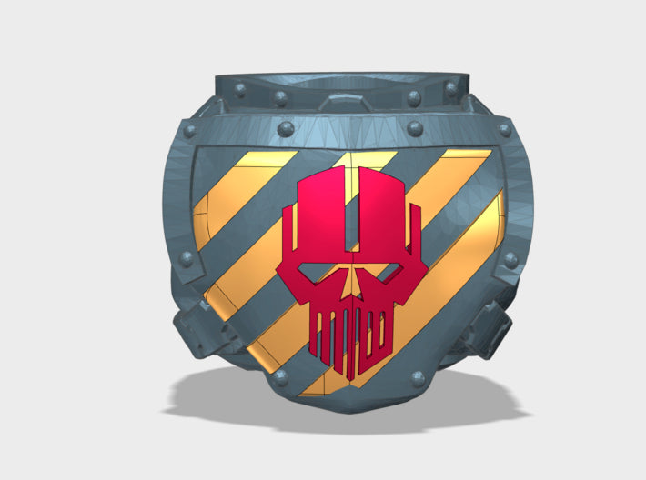 Iron Heads Legionary: Demon Lord Torso/Leg Kit 3d printed