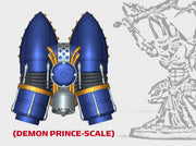 Vampire - Demon Lord Jetpack 3d printed