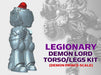 Base Legionary: Demon Lord Torso/Leg Kit 3d printed