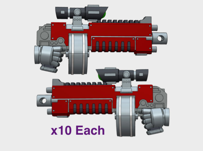 Primefire X2d: Marksman 3d printed 20 weapons total
