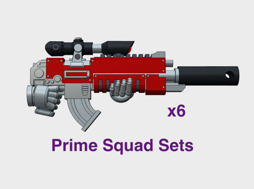 Primefire X31-Stlk : Prime Squad Set 3d printed