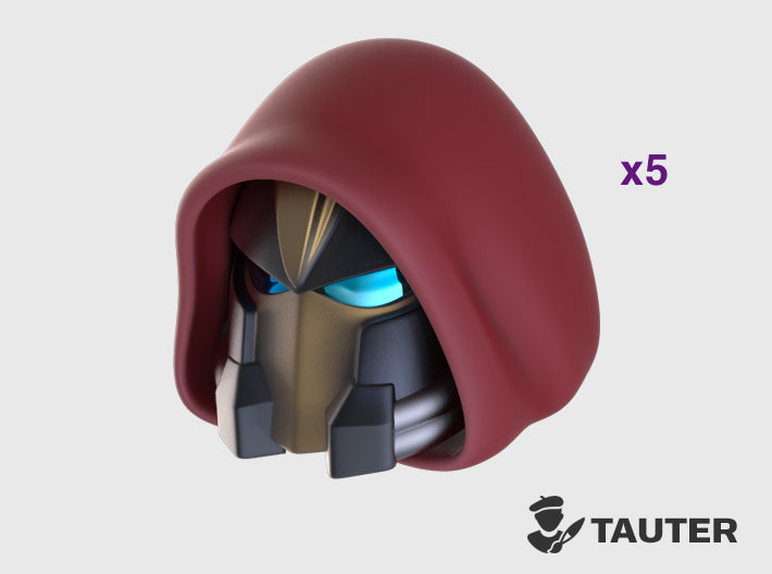 Hooded - Vanguard Helmets 3d printed Small = 5 Helmets | Medium = 10 Helmets