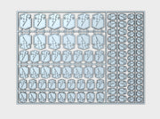 Storm Warden - Flat Vehicle Insignia pack 3d printed