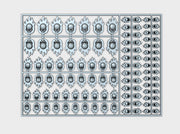 Angels Revenant - Flat Vehicle Insignia pack 3d printed