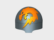 10x Blitz Dragons - T:1a Terminator Shoulders 3d printed