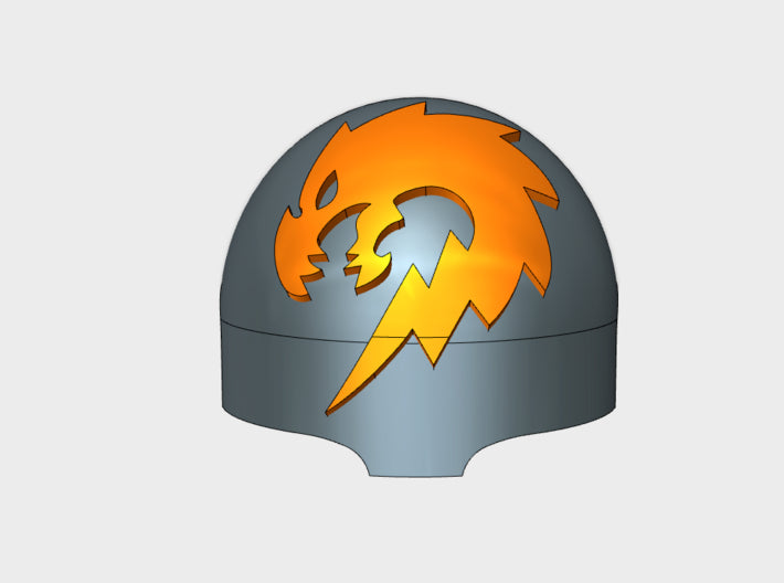 10x Blitz Dragons - T:1a Terminator Shoulders 3d printed