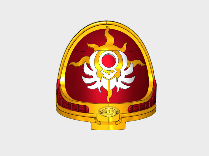 10x Scarab Sons - Osiris Shoulder Pads 3d printed