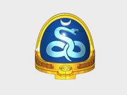 10x Cult of Destruction - Right Osiris Shoulders 3d printed