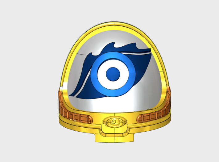 10x Cult of Prophecy - Osiris Shoulder Pads 3d printed