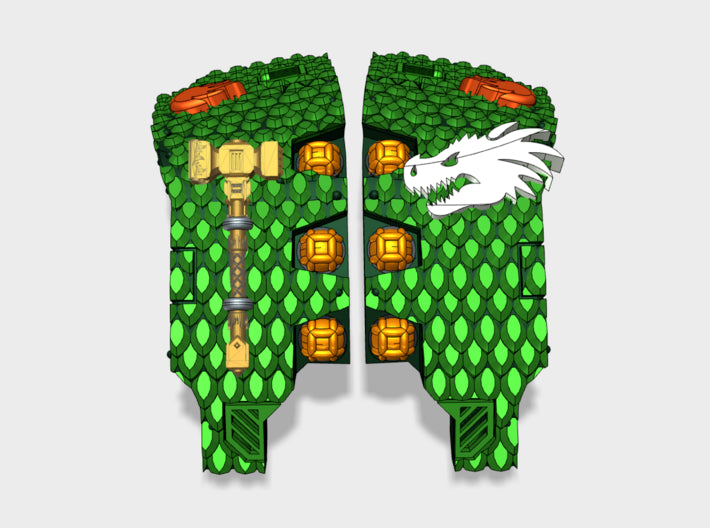 Drake Guard: Atlas Pat. Carapace 3d printed