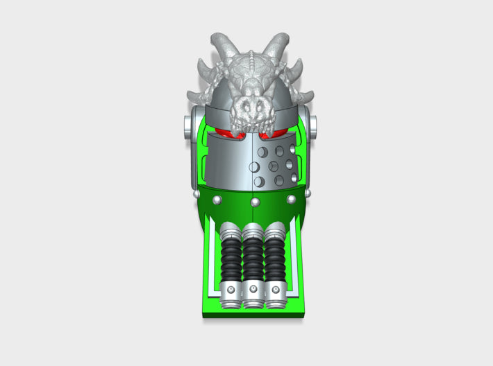 Dragon Head: Full Atlas Pattern Kit 3d printed