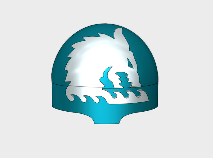 10x Sea Wolves - T:1a Right Terminator Shoulders 3d printed