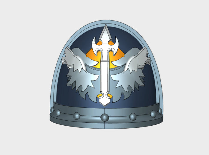 10x Wolf Spears - G:3b Shoulder Pads 3d printed