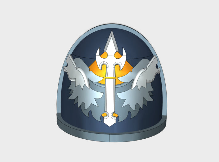 10x Wolf Spears - G:4a Shoulder Pads 3d printed