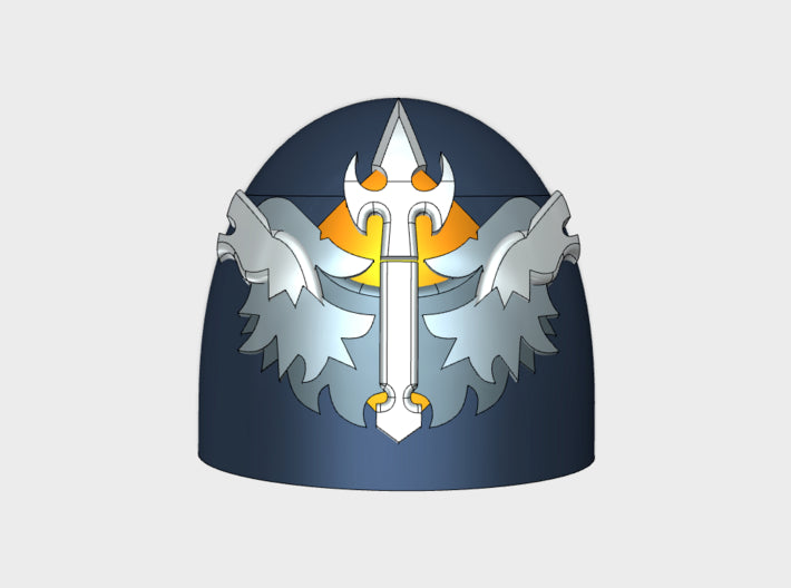 10x Wolf Spears - G:5a Shoulder Pads 3d printed