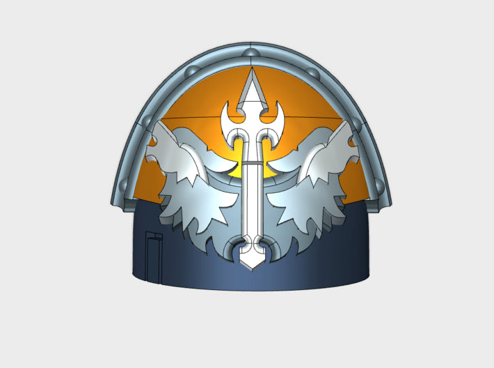 10x Wolf Spears - Stormguard Pauldrons 3d printed