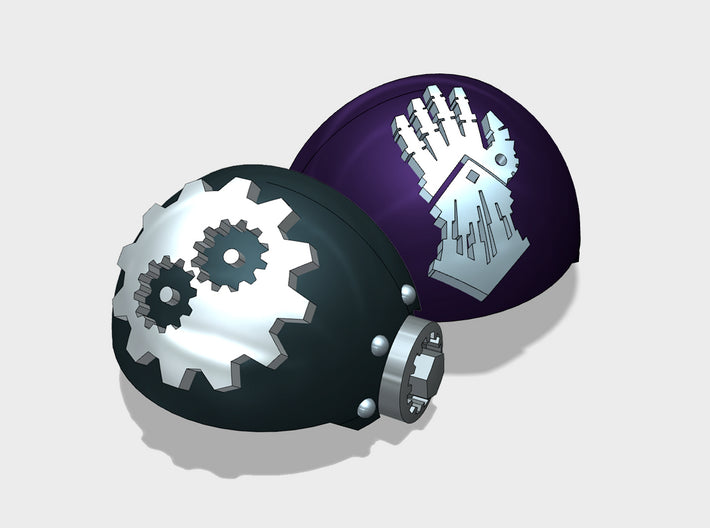 5x Clan Garrsak (C)- T:3a Tartaros Shoulder Sets 3d printed