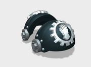 5x Mech Hands - T:3a Tartaros Shoulder Sets 3d printed