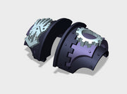 5x Cybornauts - T:2a Cataphractii Shoulder Sets 3d printed