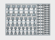 Dragon Head 3D - Flat Vehicle Insignia pack 3d printed