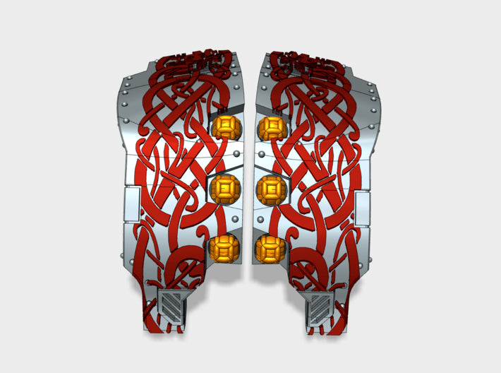 Norse Coils : Atlas Pat. Carapace 3d printed