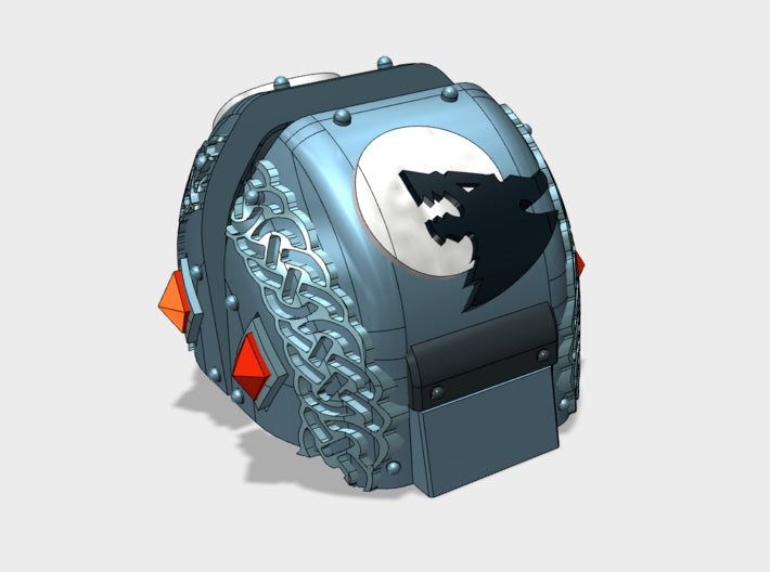 Moon Growlers: Atlas Pat. Shoulders 3d printed