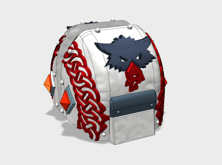 Redmaws: Atlas Pat. Shoulders 3d printed