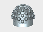 10x Studded - Stormguard Pauldrons 3d printed