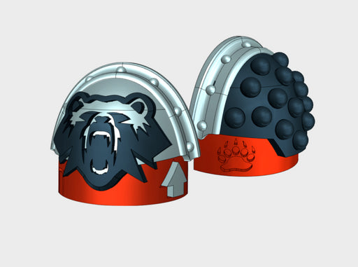5x Iron Bears - Tactical Stormguard Squad 3d printed