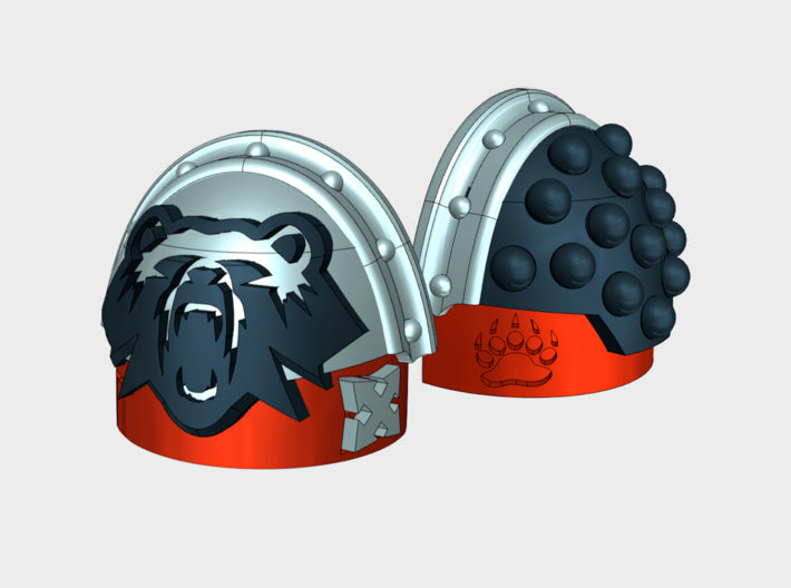 5x Iron Bears - Assault Stormguard Squad 3d printed