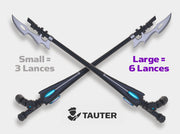 Eldar Glimmer Lances: Set 4 3d printed