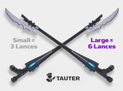 Eldar Glimmer Lances: Set 7 3d printed