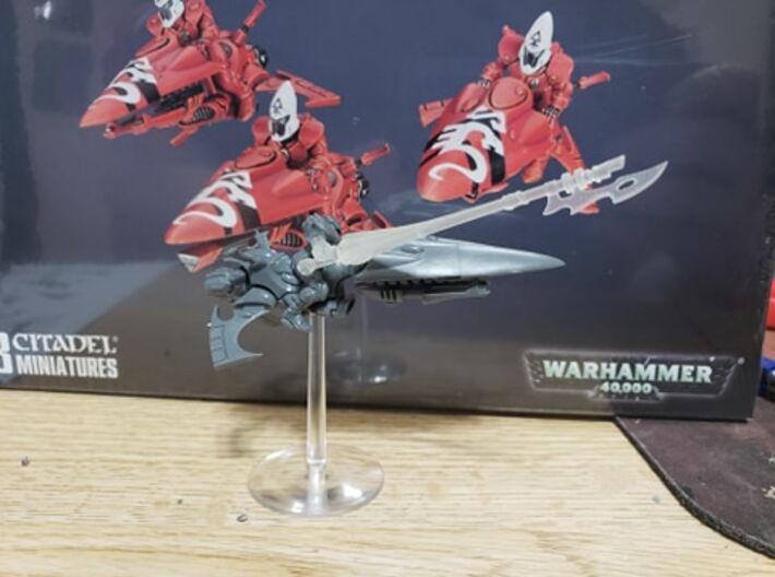 Eldar Glimmer Lances: Set 8 3d printed