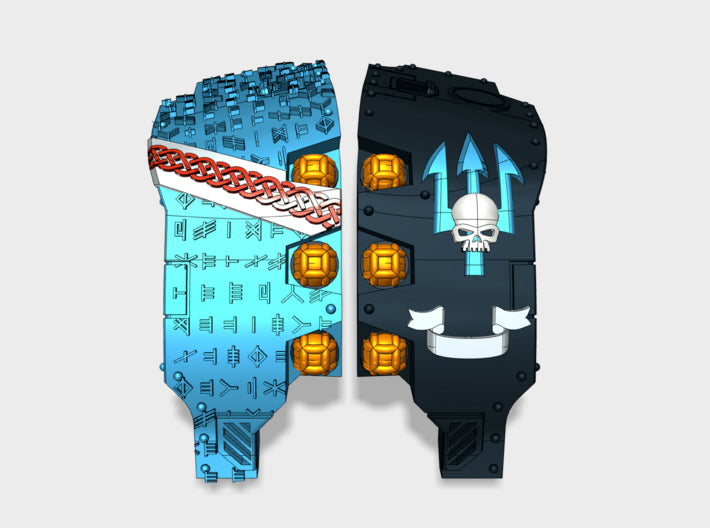 Neptune Spears: Full Atlas Pattern Kit 3d printed