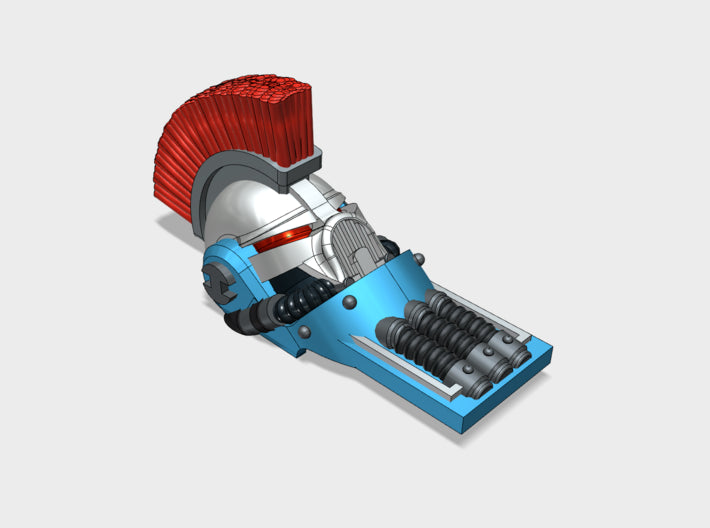 Neptune Spears: Atlas Pat. Headplate	 3d printed