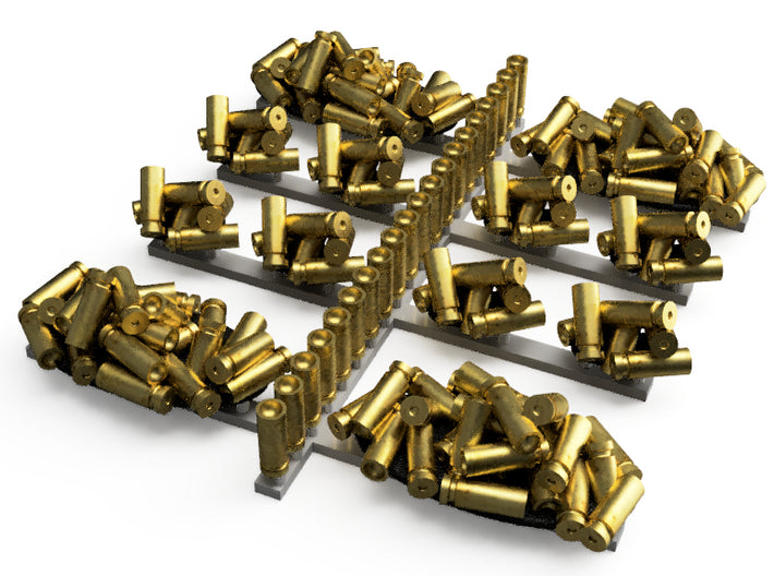 Pile of Heavy Bullet Casings 3d printed