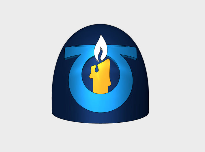 10x Lords of the Last Light - G:5a Shoulder Pads 3d printed