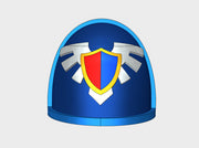 10x Shield Angels - G:4a Shoulder Pads 3d printed