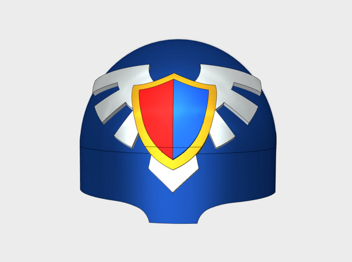 10x Shield Angels - T:1a Terminator Shoulders 3d printed