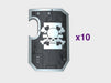 Xenos Hunters - Marine Boarding Shields 3d printed Small = 1 Shield | Medium = 5 Shields | Large = 10 Shields