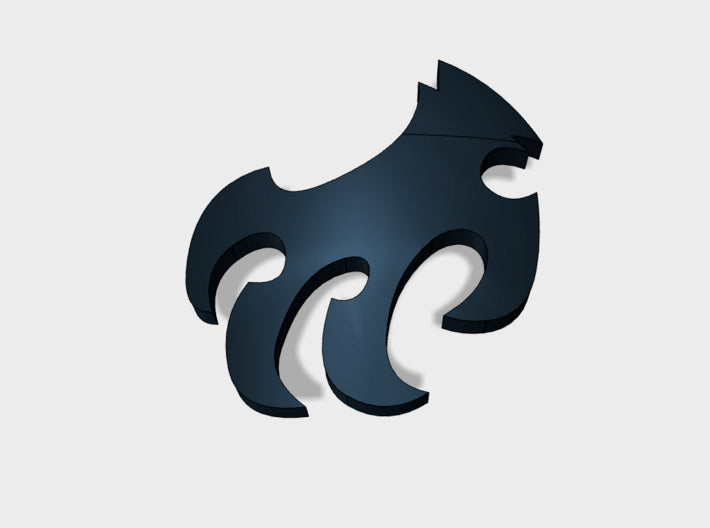 60x Black Talons - Shoulder Insignia pack 3d printed