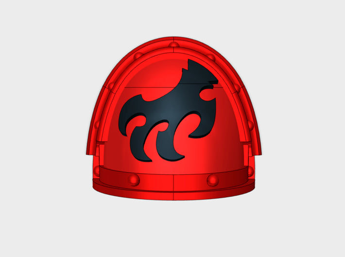 10x Black Talons - G:3a Shoulder Pads 3d printed