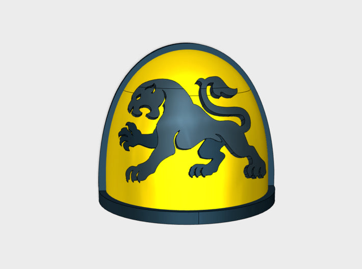 10x Panther Guard - G:4a Shoulder Pads 3d printed